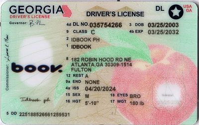 Georgia - Premium Scannable ID