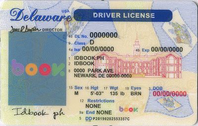 Delaware - Premium Scannable ID