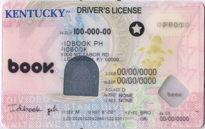 Medium Size America Kentucky - High Quality Scannable ID